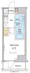 プラウドフラット戸越銀座の物件間取画像